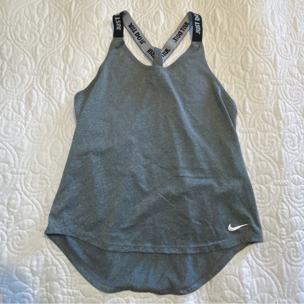 Nike Gray Dri-Fit Tank Top